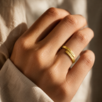 Trust God Adjustable Ring