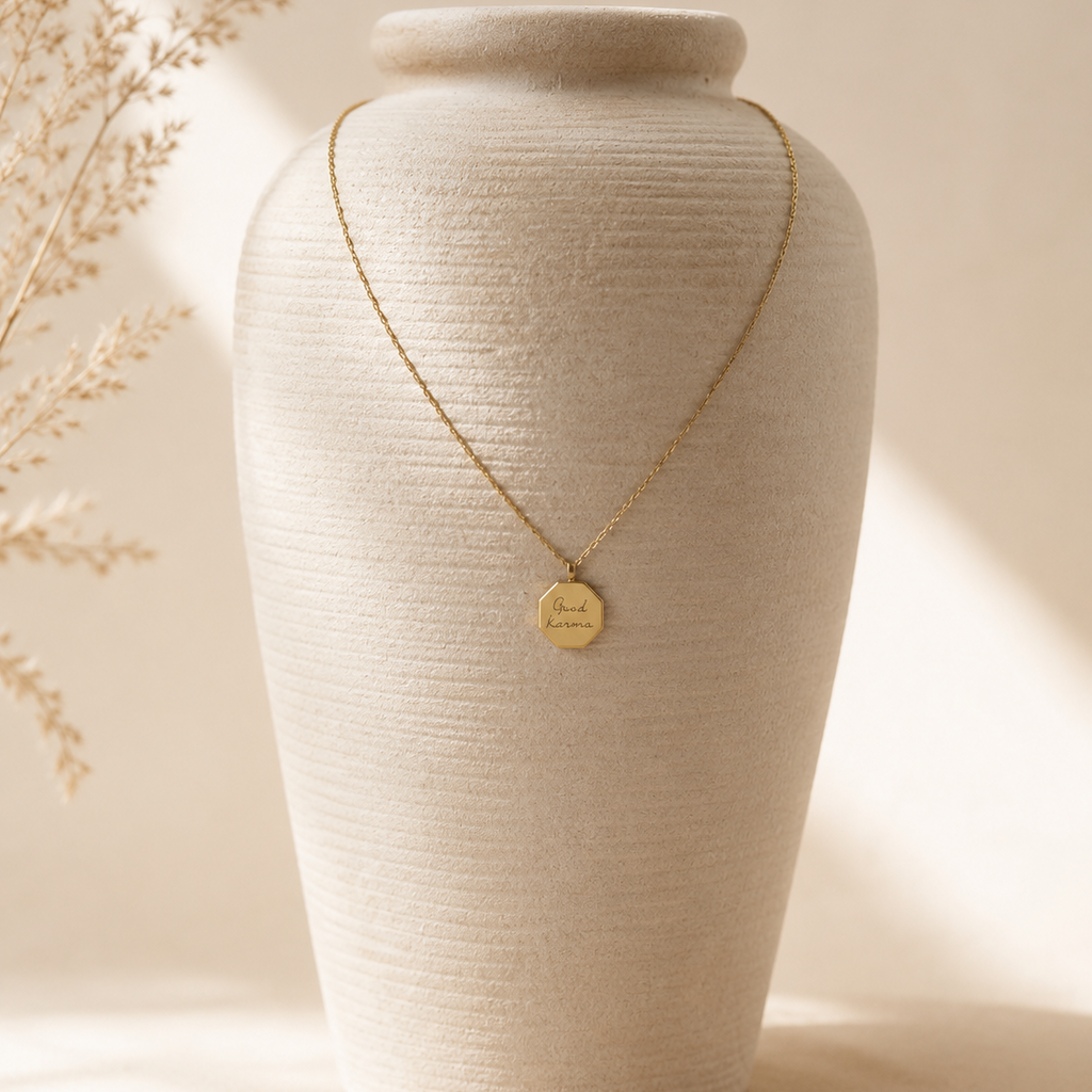 The Good Karma Octagon Necklace