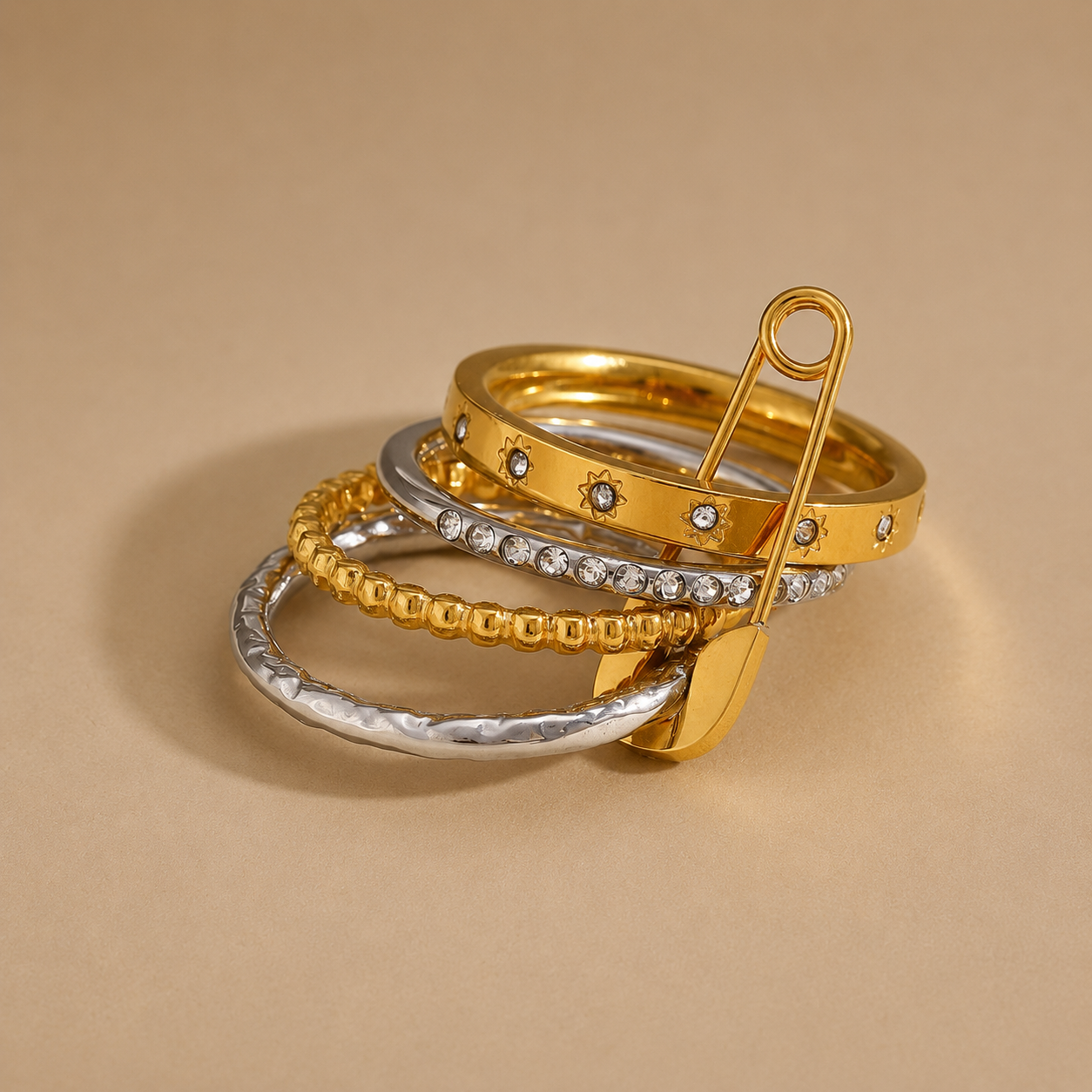 Safety Pin Ring