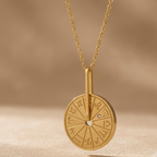 Zodiac Wheel Necklace