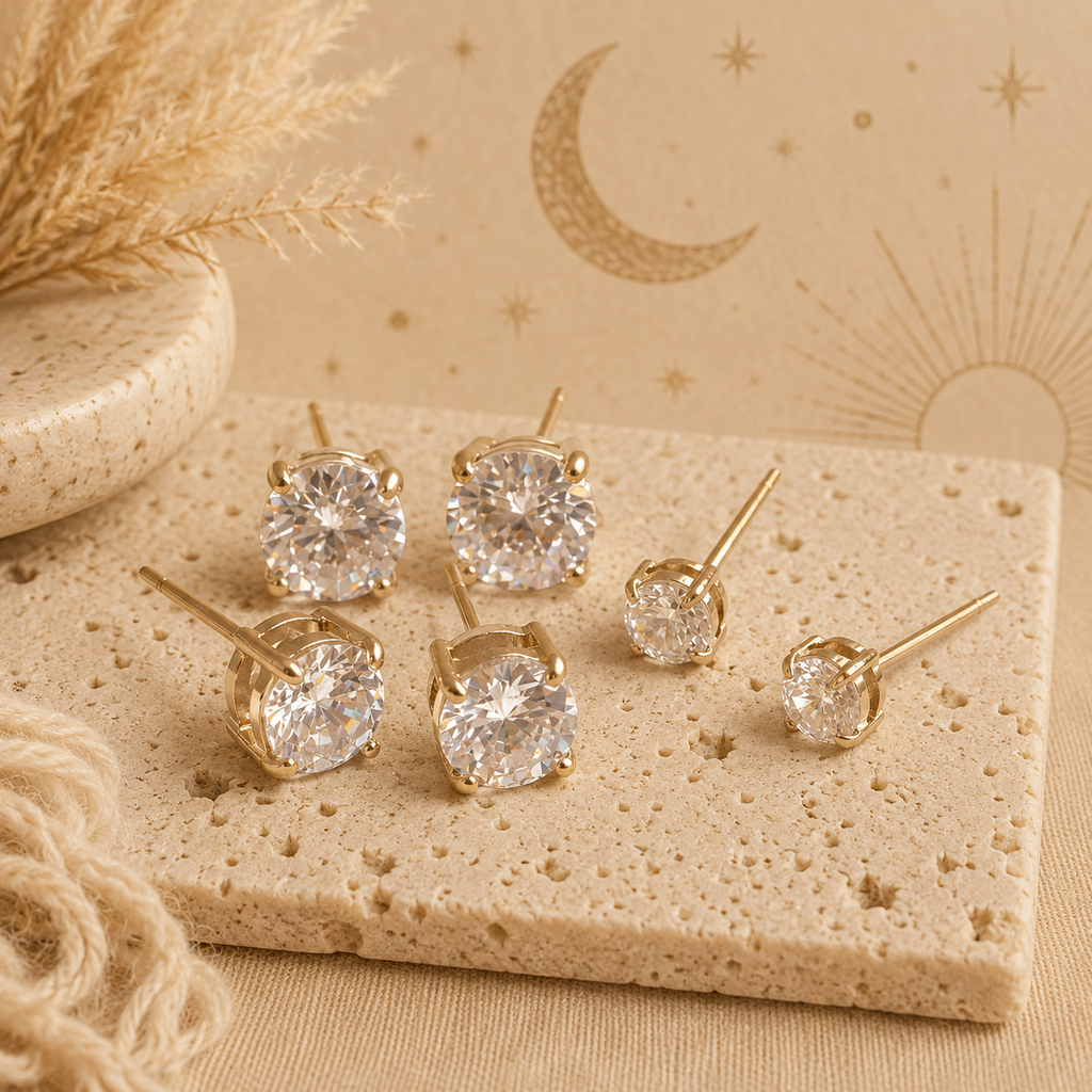 Zirconia Studs