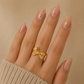 Bow Adjustable Ring