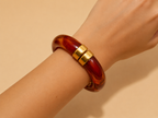 Chunky Resin Hinge Bangle