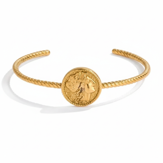 Minerva Coin Bangle