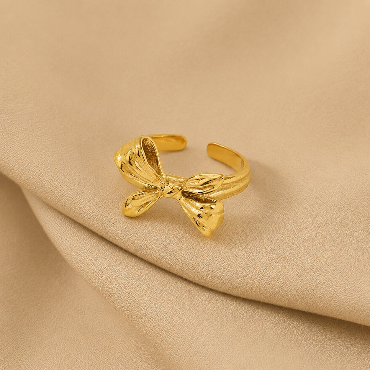 Bow Adjustable Ring