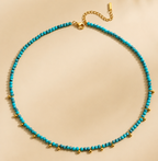 Turquoise Beaded Necklace
