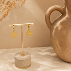 Gold Aura Earrings