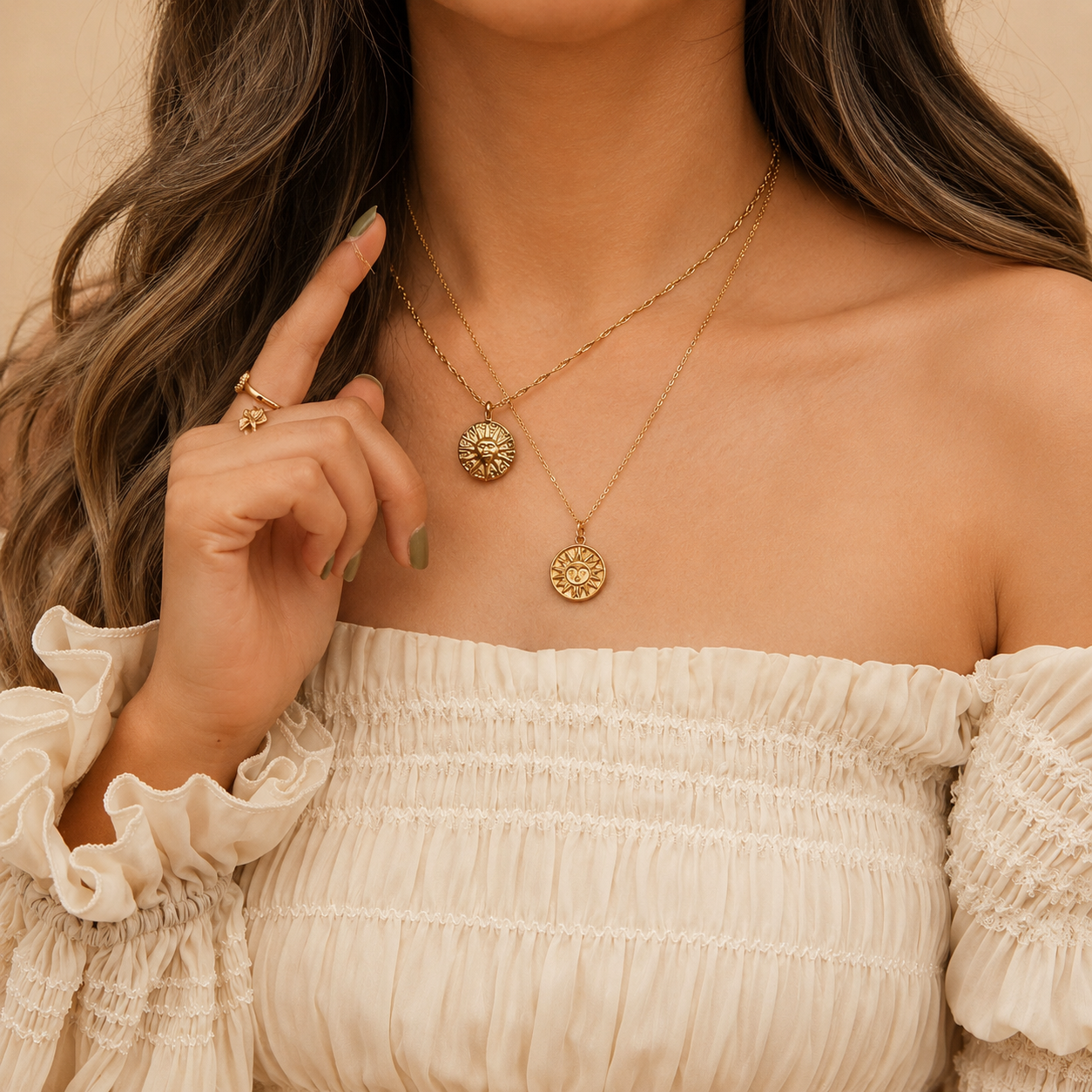 Horoscope Sun Necklace