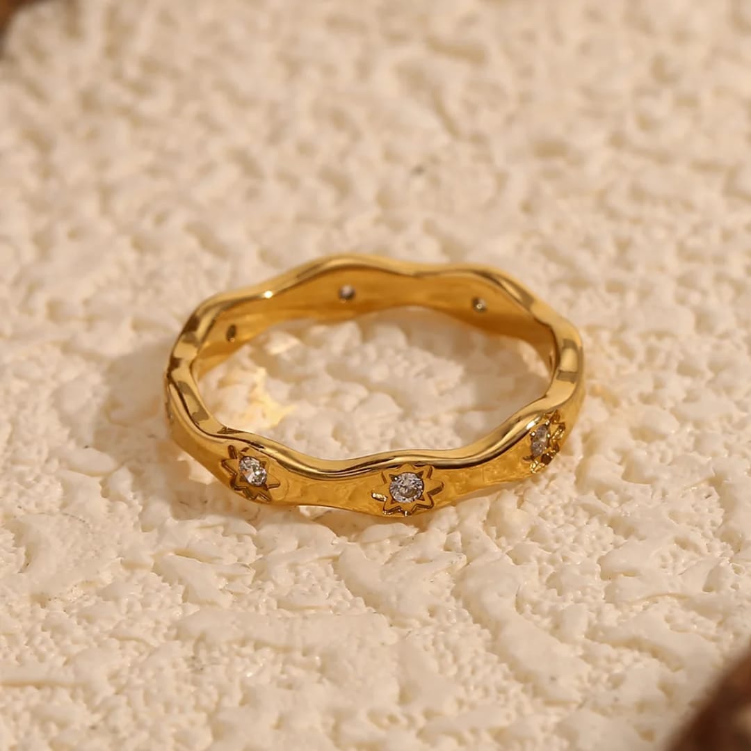 Twinkling Star Ring
