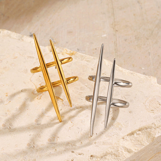 Spike Adjustable Ring