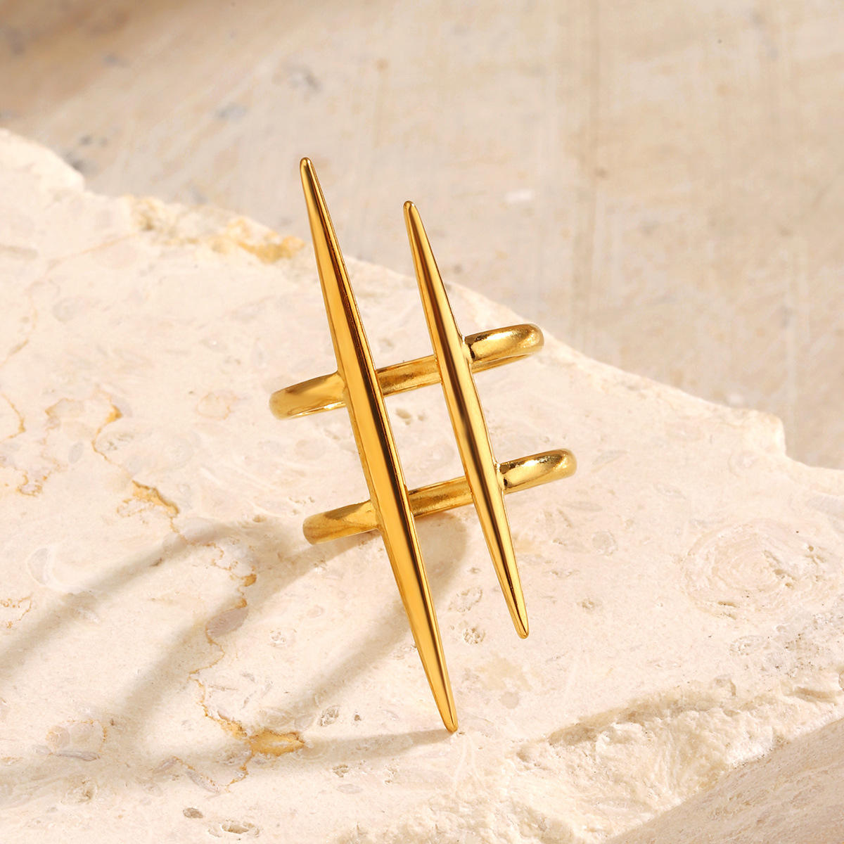 Spike Adjustable Ring