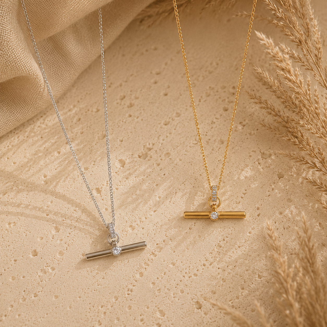 T Bar Necklace