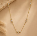 Zirconia Trios Necklace
